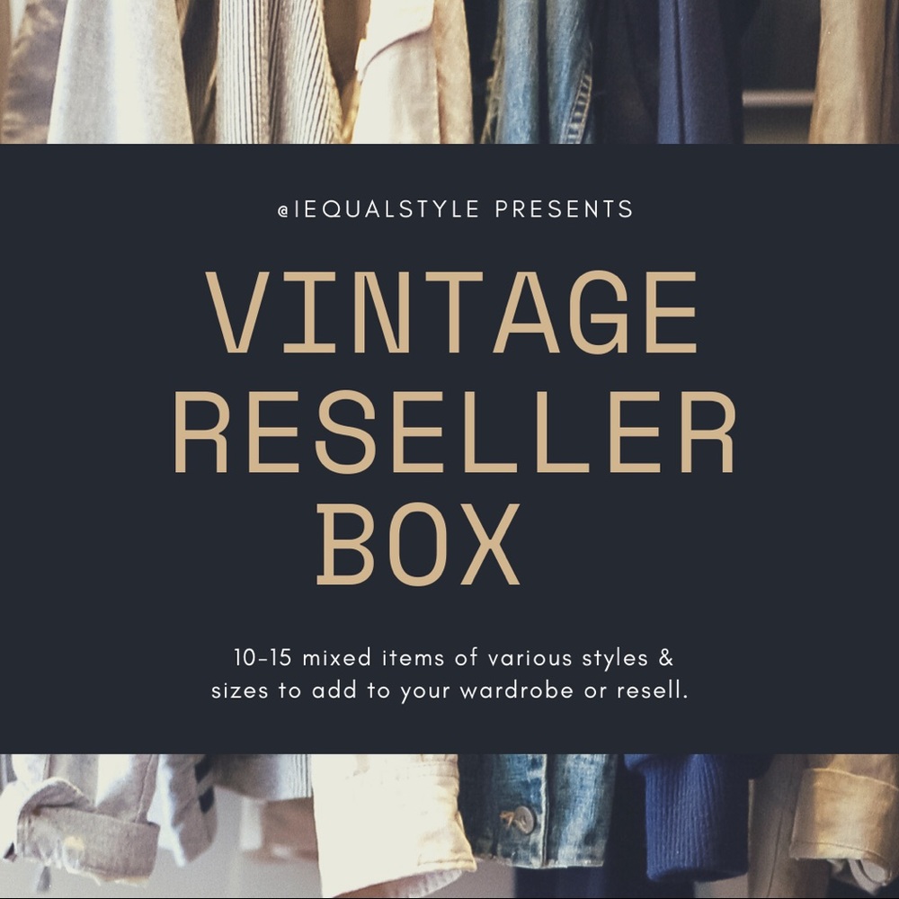 Vintage Keeper/Reseller Box